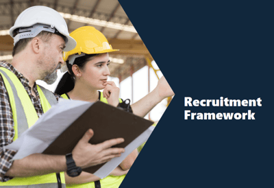 male and female construction workers reviewing plans male and female construction workers reviewing plans