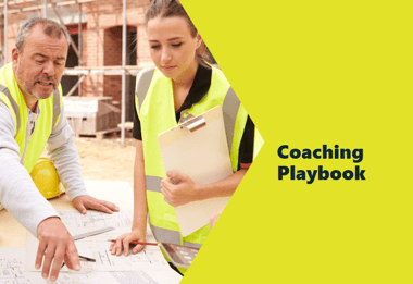 male and female construction workers reviewing plans male and female construction workers reviewing plans